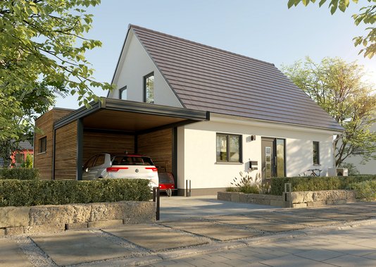 Final_Ext_Einfamilienhaus_Flair_125_Kubus_StreetView_Cam002_Carport_Holz