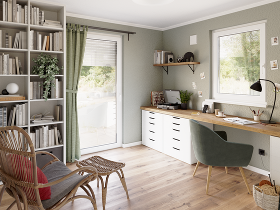 Arbeiten und Wohnen im Einklang. Erfolg beginnt Zuhause