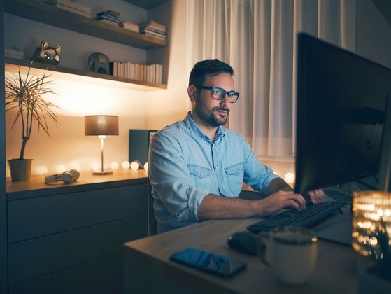 Erfolgreich leben und arbeiten. Komfort im eigenen Zuhause