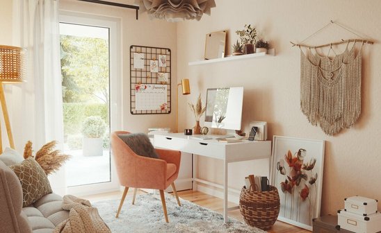 Bungalow-128-Homeoffice-Arbeitsecke Flexibel Wohnen